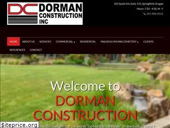 dormanconstruction.com