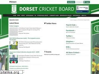 dorsetcricketboard.co.uk