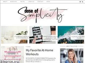 doseofsimplicity.com