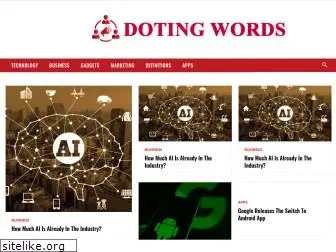dotingwords.com
