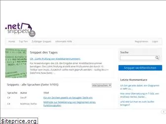 dotnet-snippets.de