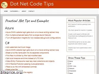 dotnetcodetips.com