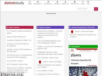 dotnetstudy.com
