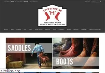 doublehwesternwear.com