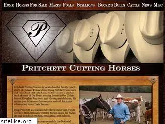 dougpritchettcuttinghorses.com