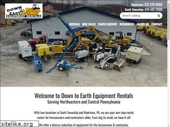 down-to-earth-equipment-rentals.com