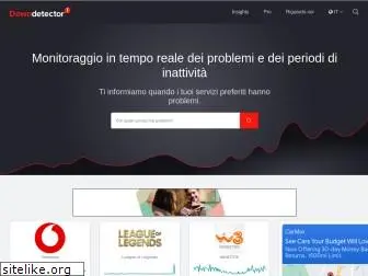 downdetector.it