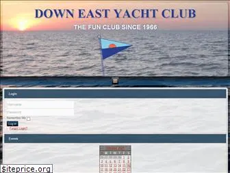 downeastyachtclub.com