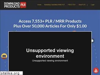 downloadplrproducts.com