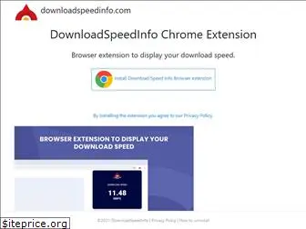 downloadspeedinfo.com