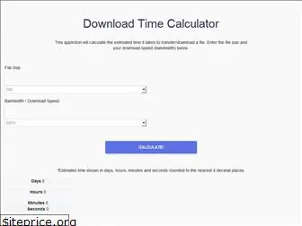 downloadtimecalc.com