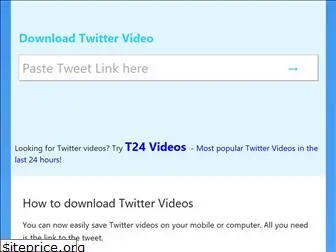 downloadtwittervideo.appspot.com