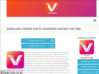 downloadvidmatepcmac.com