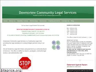 downsviewcommunitylegalservices.com