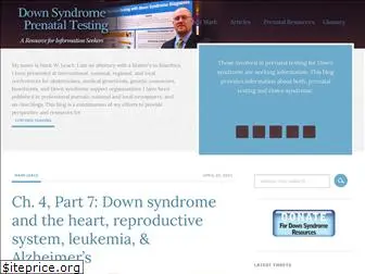 downsyndromeprenataltesting.com