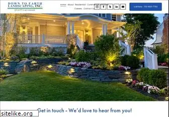 downtoearthlandscaping.com