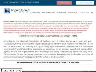 downtowntitleservices.com