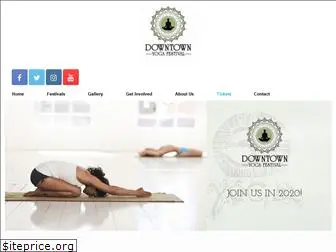 downtownyogafest.com