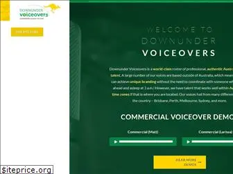 downundervoiceovers.com