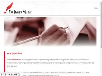 dowritemusic.com