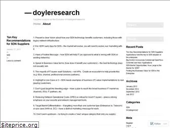 doyleresearch.wordpress.com