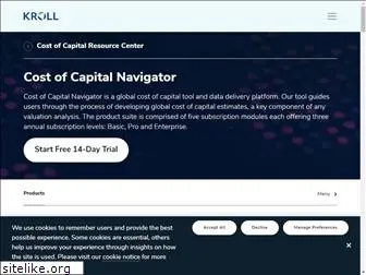 dpcostofcapital.com