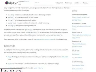 dplyr.tidyverse.org