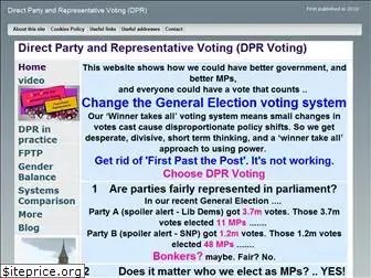 dprvoting.org