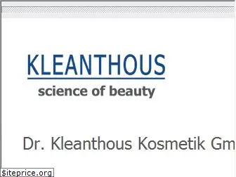 dr-kleanthous.de