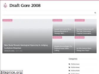 draftgore2008.org