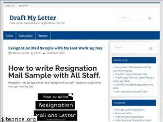 draftmyletters.com