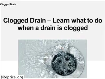 drain-clogged.com