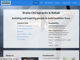 drakechiroandrehab.com