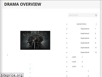 drama-overview.com
