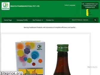 dravyapharmaceutical.com