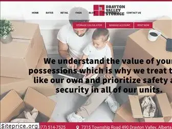 draytonvalleystorage.com