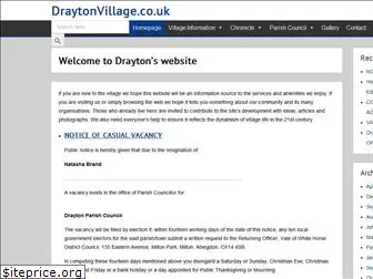 draytonvillage.co.uk