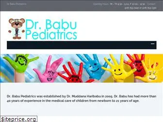 drbabupediatrics.com