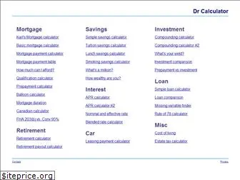 drcalculator.com