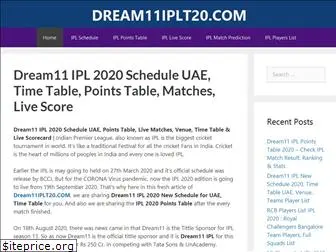 dream11iplt20.com