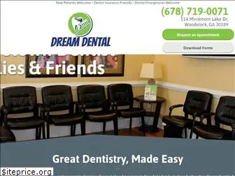 dreamdentalwoodstock.com