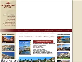 dreamhomesofcabo.com