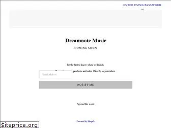 dreamnotemusic.com