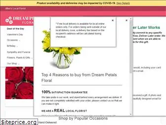 dreampetalsfloral.com