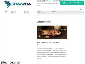 dreamsmean.net