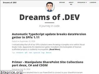 www.dreamsof.dev