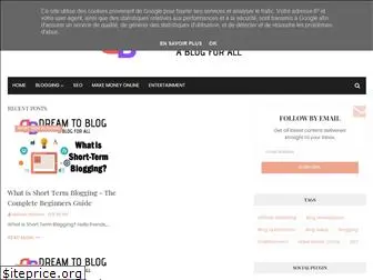 dreamtoblog.com