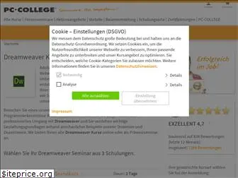 dreamweaver.pc-college.de
