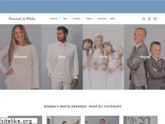 dressedinwhite.com