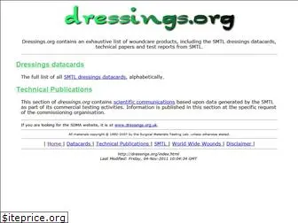 dressings.org